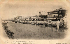 Palavas-les-Flots Le Canal à Palavas-les-Flots
