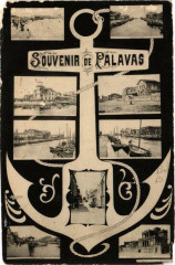 Souvenir de Palavas -
													34 Hérault
												