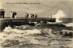 Palavas-les-Flots Un coup de mer -
																					34250 Palavas-les-Flots
																			