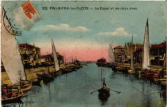 Palavas-les-Flots Le Canal et les deux rives -
																					34250 Palavas-les-Flots
																			