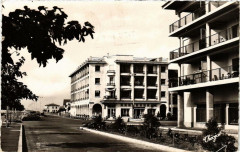 Valras-la-Plage Le Boulevard et l'Hotel Miramar -
													34 Hérault
												