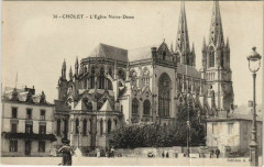 Cholet L'Eglise Notre-Dame à Cholet