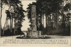 Torfou La Colonne - Cette Colonne a été élevée -
													49 Maine et Loire
												