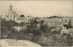 Montjean Panorama pris de ela Garenne