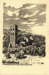 Abbaye de Saint-Michel-de-Cuxa Vue générale -
													66 Pyrénées Orientales
												