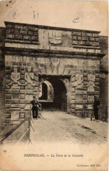 Perpignan La Porte de la Citadelle à Perpignan