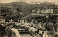 Tulle - Pont de la Barriere et Ecole Superieure de Jeunes Filles à Tulle