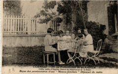 Le Preventorium du Glandier - Dejeuner du Matin
