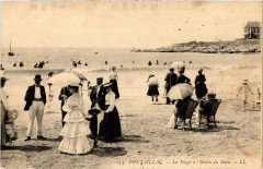 Pontaillac La Plage a l'heure du Bain