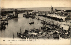 La Rochelle Vue générale des Ports à La Rochelle