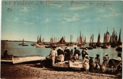 Ile-d'Oleron La Cotiniere. Arrivée du Poisson