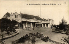Chatellaillon Le Casino vu des Jardins