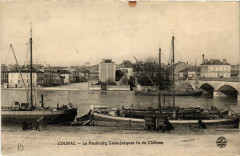 Cognac - Le Faubourg Saint-Jacques vu du Chateau à Cognac