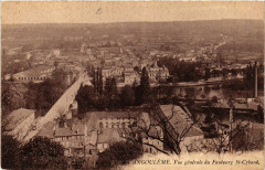 Angouleme. Vue générale du Faubourg Saint-Cybard -
													16 Charente
												