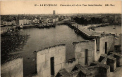 La Rochelle - Panorama pris de la Tour Saint-Nicolas -
													16 Charente
												