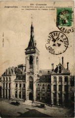 Charente - Angouleme - Hotel-de-Ville style ogival construit à Angoulême