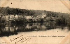 Cognac - La Charente et le fauboug de Boutiers à Cognac
