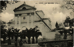 Corse Ile-Rousse. Eglise