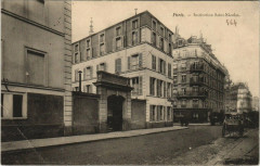 Carte postale ancienne Institution Saint-Nicolas
                                                                     à Paris 6e
                                
