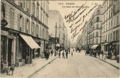Carte postale ancienne La Rue de Wattignies
                                                                     à Paris 12e
                                