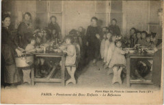Paris (1e) Pensionnat des Bons Enfants. Le Refectoire