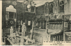 Paris (4e) Hotel de la Veiuville 4 Rue Saint-Paul. Un des Salons à Paris 4e