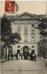 Carte postale ancienne L'Hôpital Saint-Antoine
                                                                     à Paris 12e
                                