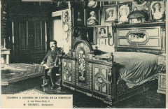 Paris (4e) Hotel de la Veiuville 4 Rue Saint-Paul Chambre Coucher -
																					75004 Paris 4e
																			