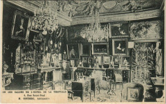 Paris (4e) Hotel de la Veiuville 4 Rue Saint-Paul. Un des Salons -
																					75004 Paris 4e
																			