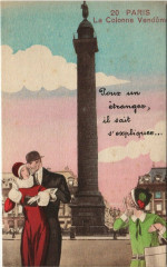 Paris (1e) 20 La Colonne Vendome à Paris 1er