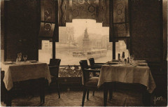 Carte postale ancienne Restaurant Luce - Place Clichy - Un coin charmant
                                                                     à Paris 8e
                                