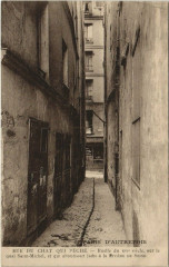 Paris (5e) Rue du Chat qui Peche à Paris 5e
