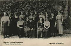 Maison des Diaconesses - Rue de Reuilly - L'école ménagère à Paris 12e