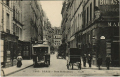 Paris 6e Rue Saint-Sulpice à Paris 6e