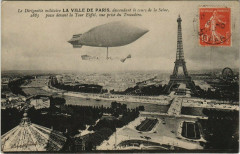 Paris 7e Le Dirigeable militaire La Ville de Paris à Paris 7e