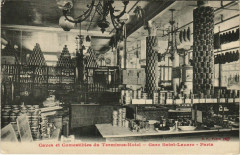 Paris 8e Gare Saint-Lazare Terminus Hotel Caves et Comestibles à Paris 8e