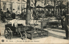 Paris Un Coin du Marché aux Oiseaux