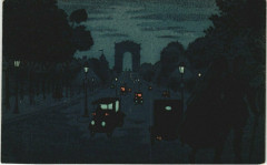 Nuits de guerre a Paris Serie de 5 cartes