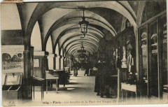 Paris (4e) Les Arcades de la Place des Vosges à Paris 4e