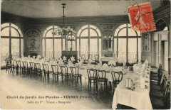 Paris 5e Chalet Jardin des Plantes Vianey Freres salle 1er à Paris 5e