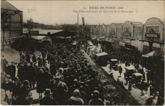 Foire de Paris 1926 - Une allée Quartier de la Mécanique à Paris 15e