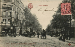 Avenue de Saint-Ouen - Intersection de l'Avenue de Clichy à Paris 18e