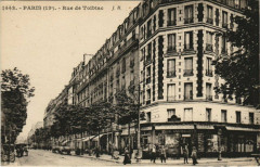 Rue de Tolbiac à Paris 13e