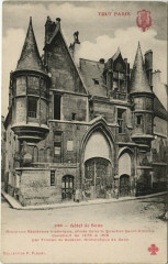 Carte postale ancienne Hôtel de Sens
                                                                     à Paris 4e
                                