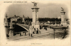 Paris Expo 1900 Le Pont Alexandre