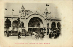 Paris Expo 1900 Palais des Fils Tissus Vetements