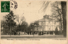 Carte postale ancienne Paric Vecu. Aux Champs-Elysées Le Carre Marigny
                                                                     à Paris 8e
                                
