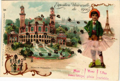 Paris Expo 1900 Palais du Trocadero