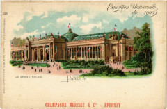 Paris Expo 1900 Le grand Palais