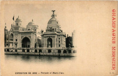 Paris Expo 1900 Turquie et Etats-Unis